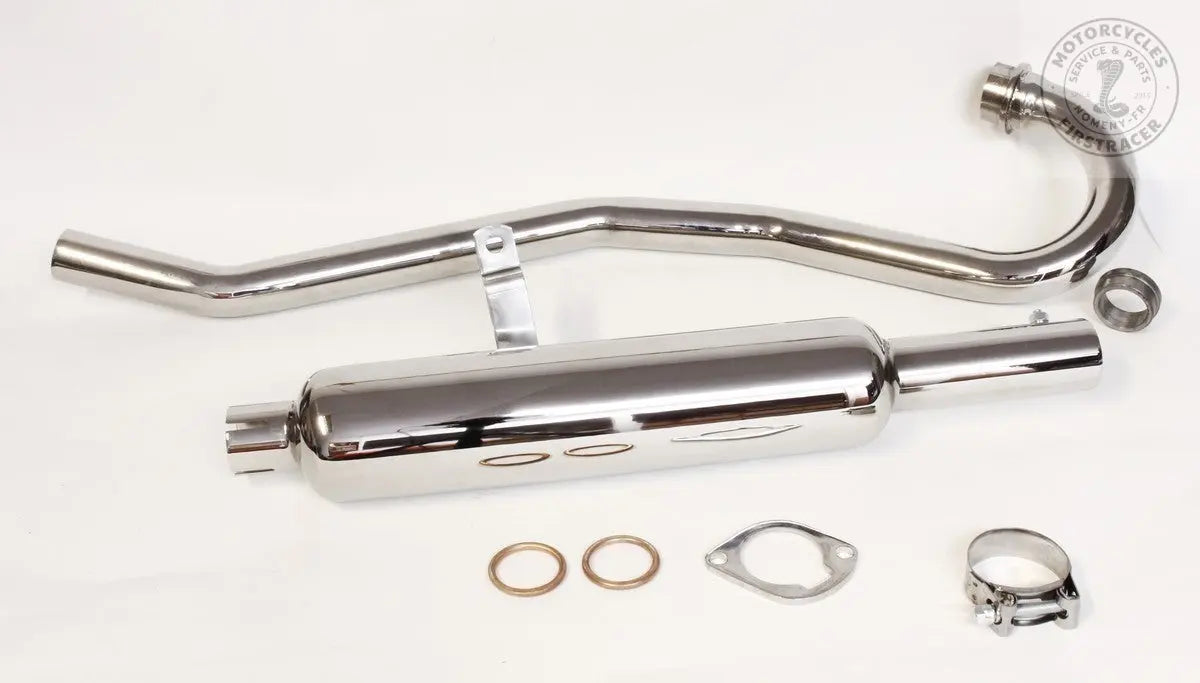 Ligne d'échappement haute type Scrambler 500 Classic/Bullet Firstracer