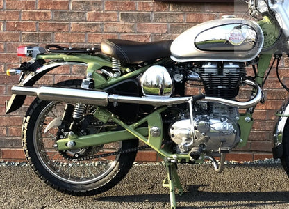 Ligne d'échappement haute type Scrambler 500 Classic/Bullet Firstracer