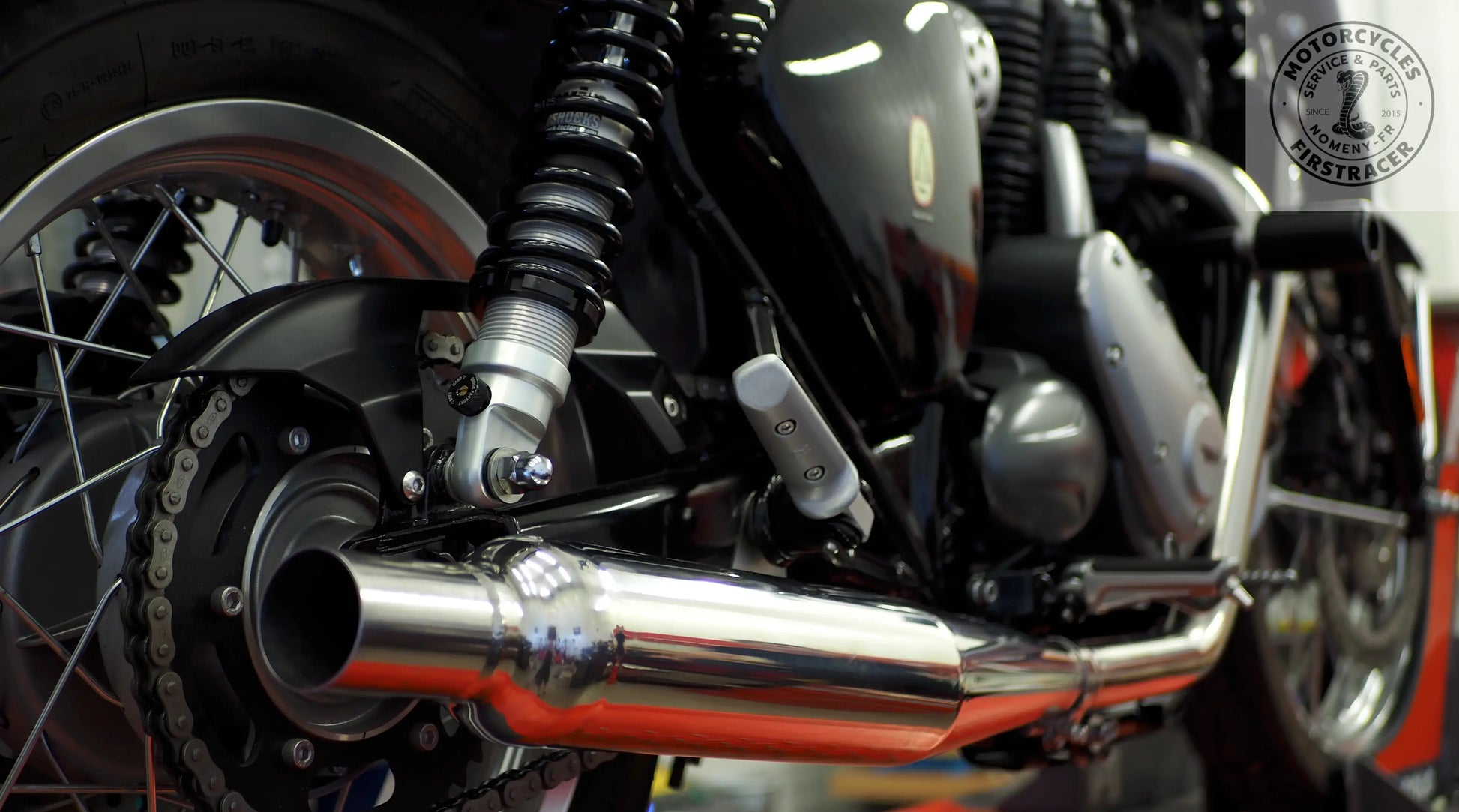 Ligne d’échappement BSA GOLDSTAR 650 Firstracer