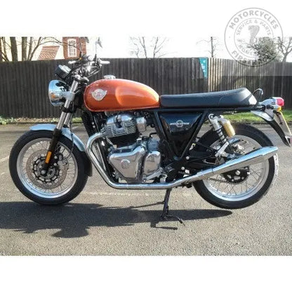Paire de Silencieux Peashooter Norman Hyde Royal Enfield 650 Twins Firstracer