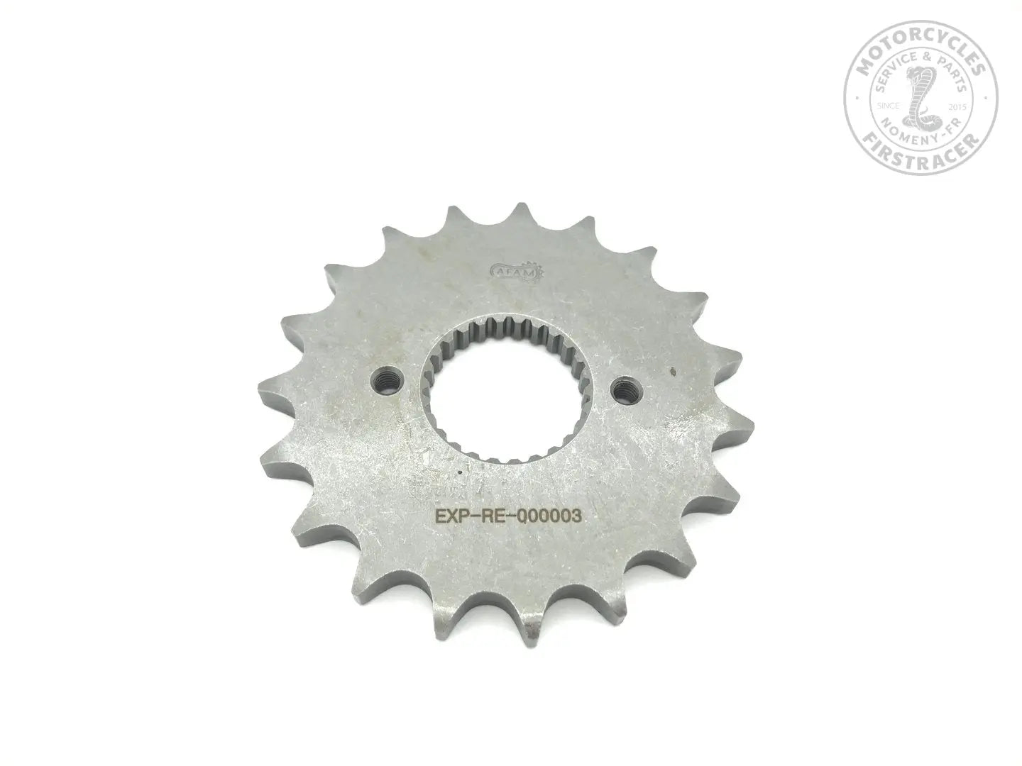 Pignon de sortie de boite 19 dents Royal Enfield 500 Firstracer