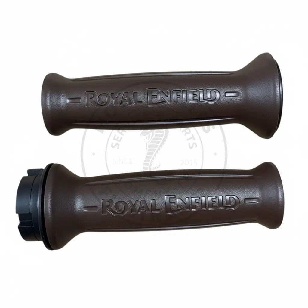 Poignées de guidon Marron – Royal Enfield Firstracer