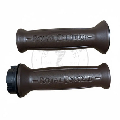 Poignées de guidon Marron – Royal Enfield Firstracer