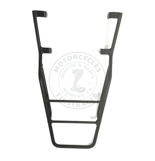 Porte-bagage noir satiné Poderosa – Triumph Scrambler 400X / Speed 400 Firstracer