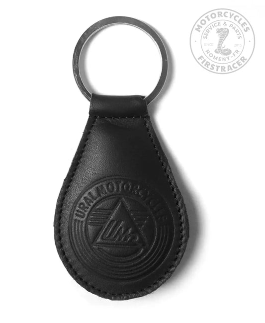 Porte-clés Ural en cuir – Logo Ural embossé Firstracer
