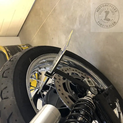 Porte plaque latéral + éclairage de plaque Triumph Firstracer