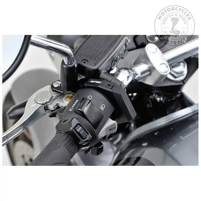 Prise Slim double USB double pour guidon moto Firstracer