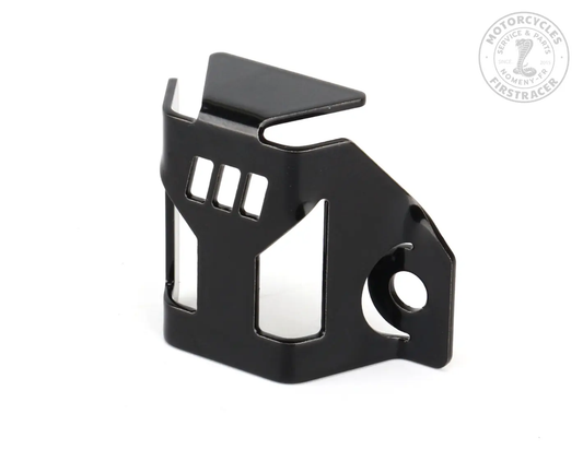 Protection de réservoir de frein arrière – Inox ou Noir – Royal Enfield Interceptor 650 Firstracer