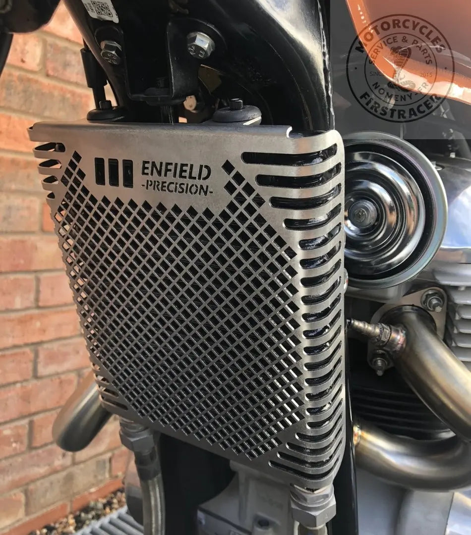 Protection radiateur Enfield Precision inoxydable 650 Twins Firstracer