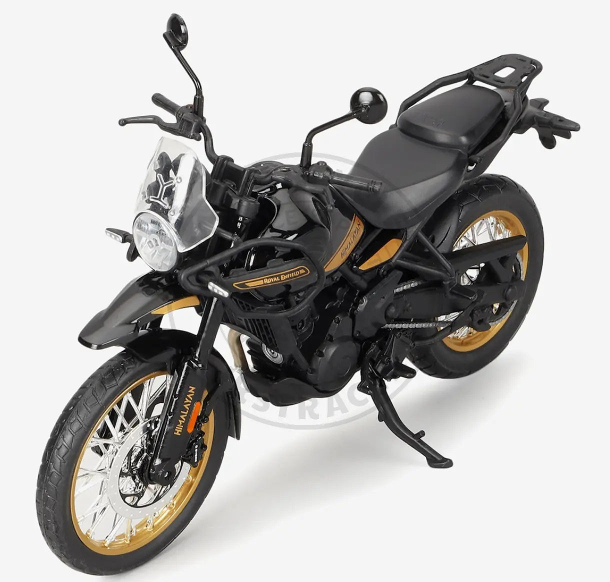 ROYAL ENFIELD&nbsp;HIMALAYAN 450 – MODÈLE RÉDUIT 3D – HANLE BLACK ÉCHELLE 1:12 Firstracer