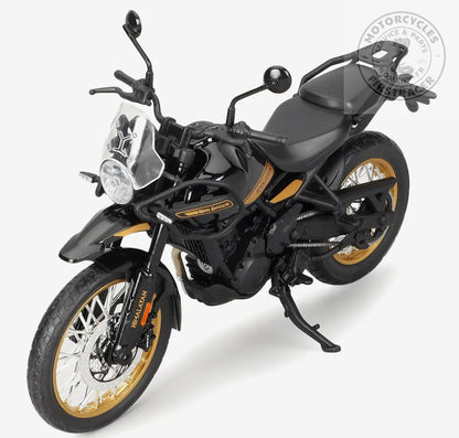 ROYAL ENFIELD&nbsp;HIMALAYAN 450 – MODÈLE RÉDUIT 3D – HANLE BLACK ÉCHELLE 1:12 Firstracer