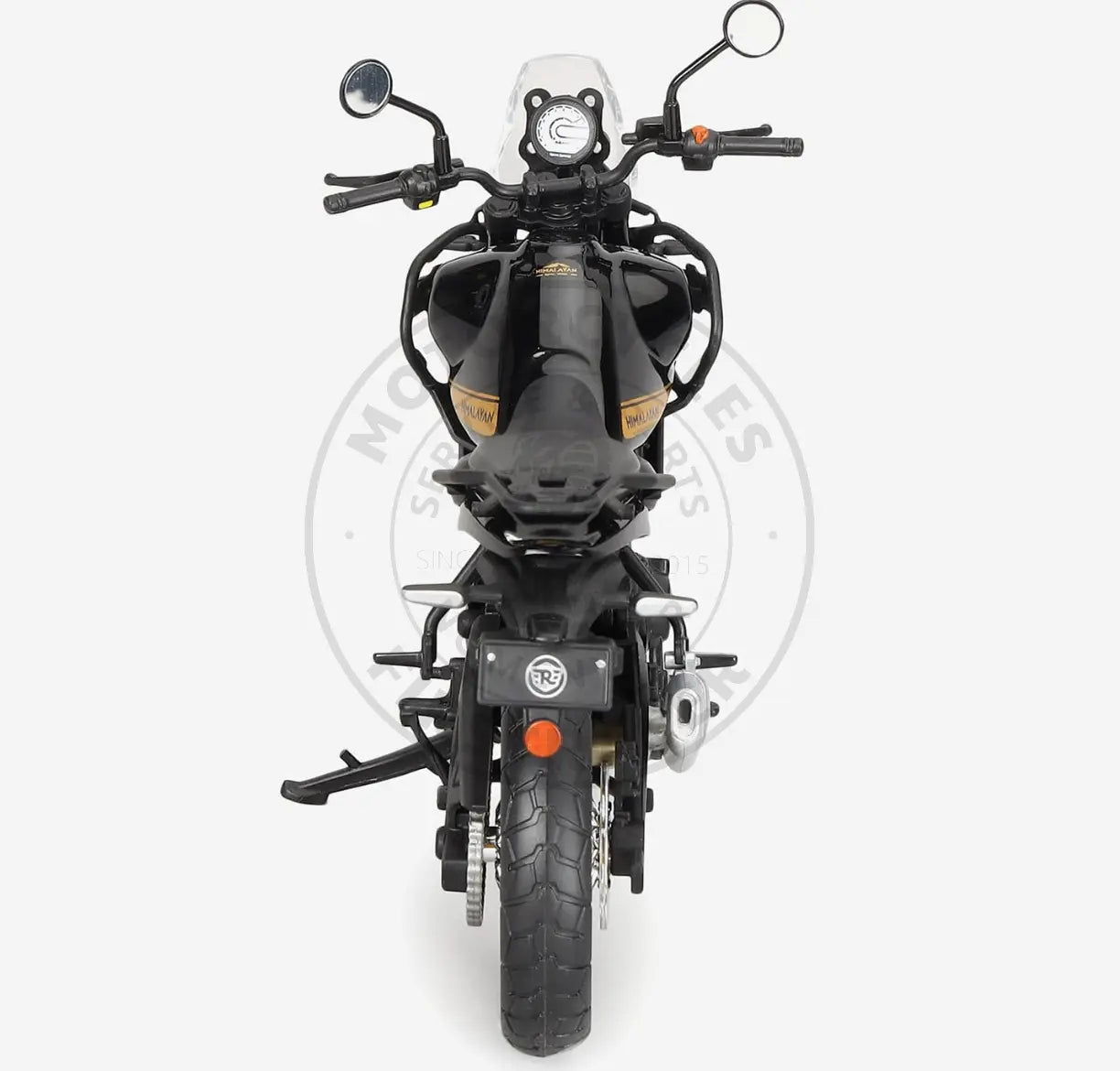 ROYAL ENFIELD&nbsp;HIMALAYAN 450 – MODÈLE RÉDUIT 3D – HANLE BLACK ÉCHELLE 1:12 Firstracer