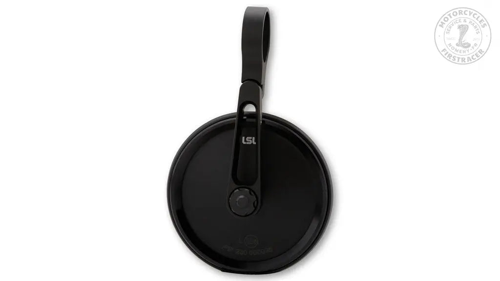 Rétroviseur embout de guidon LSL NOVA-RUN court Black Homologué CE Firstracer