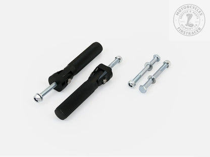 Repose-pieds passager aluminium OU noir Royal Enfield 650 twins Firstracer