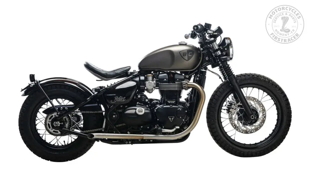 SILENCIEUX DRAG-PIPE TRIUMPH BOBBER 1200 euro4 Firstracer