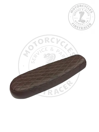 Selle Marron Losanges RE Interceptor et Continental GT 650 Firstracer