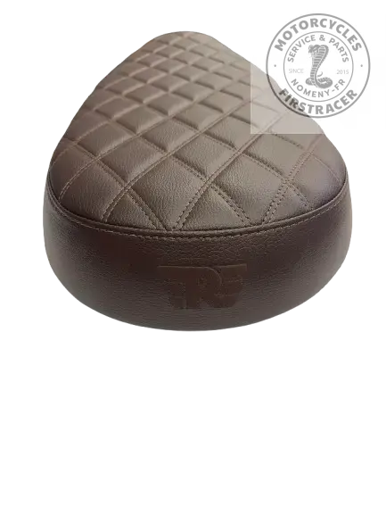 Selle Marron Losanges RE Interceptor et Continental GT 650 Firstracer