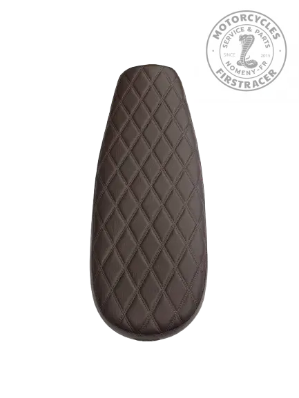 Selle Marron Losanges RE Interceptor et Continental GT 650 Firstracer