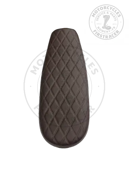 Selle Marron Losanges RE Interceptor et Continental GT 650 Firstracer