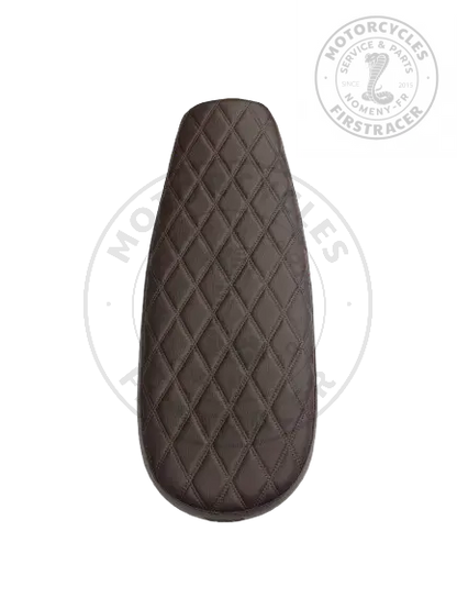 Selle Marron Losanges RE Interceptor et Continental GT 650 Firstracer