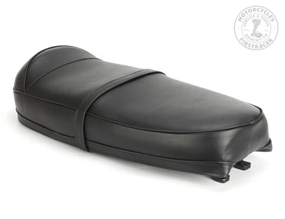 Selle noire Vintage Royal Enfield Interceptor 650 Firstracer