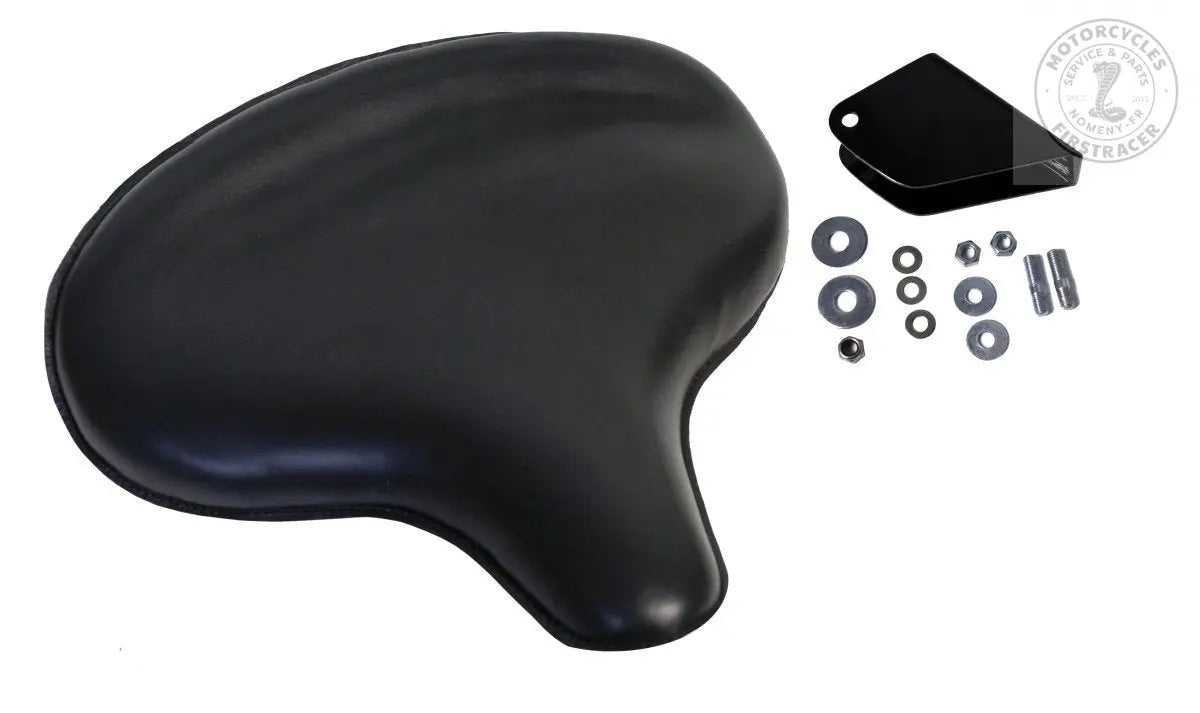 Selle solo en cuir pour Royal Enfield Classic 500 EFI Firstracer
