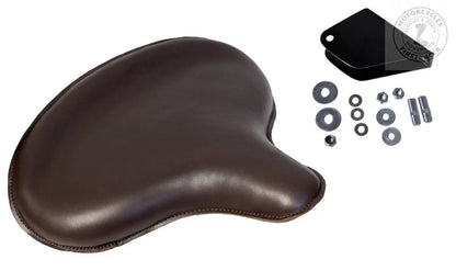 Selle solo en cuir pour Royal Enfield Classic 500 EFI Firstracer