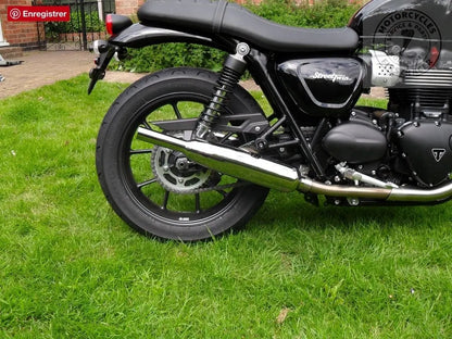 Silencieux Norman Hyde TOGA classiques 900 street twin à partir 2016 Firstracer