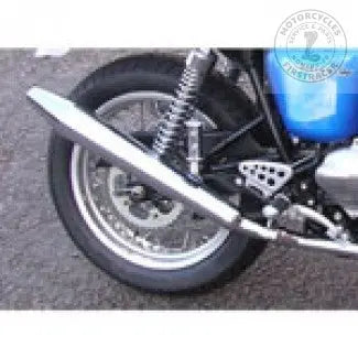 Silencieux Norman Hyde Toga Peashooter Chrome Triumph 900 Thruxton Firstracer