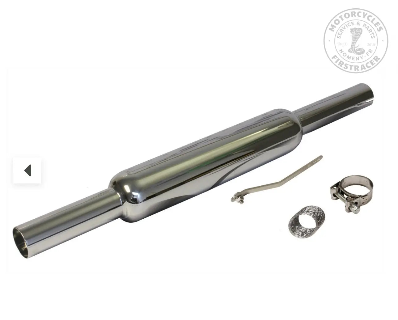Silencieux UK pour Royal Enfield 500 Classic Euro 3 et Euro 4 Firstracer