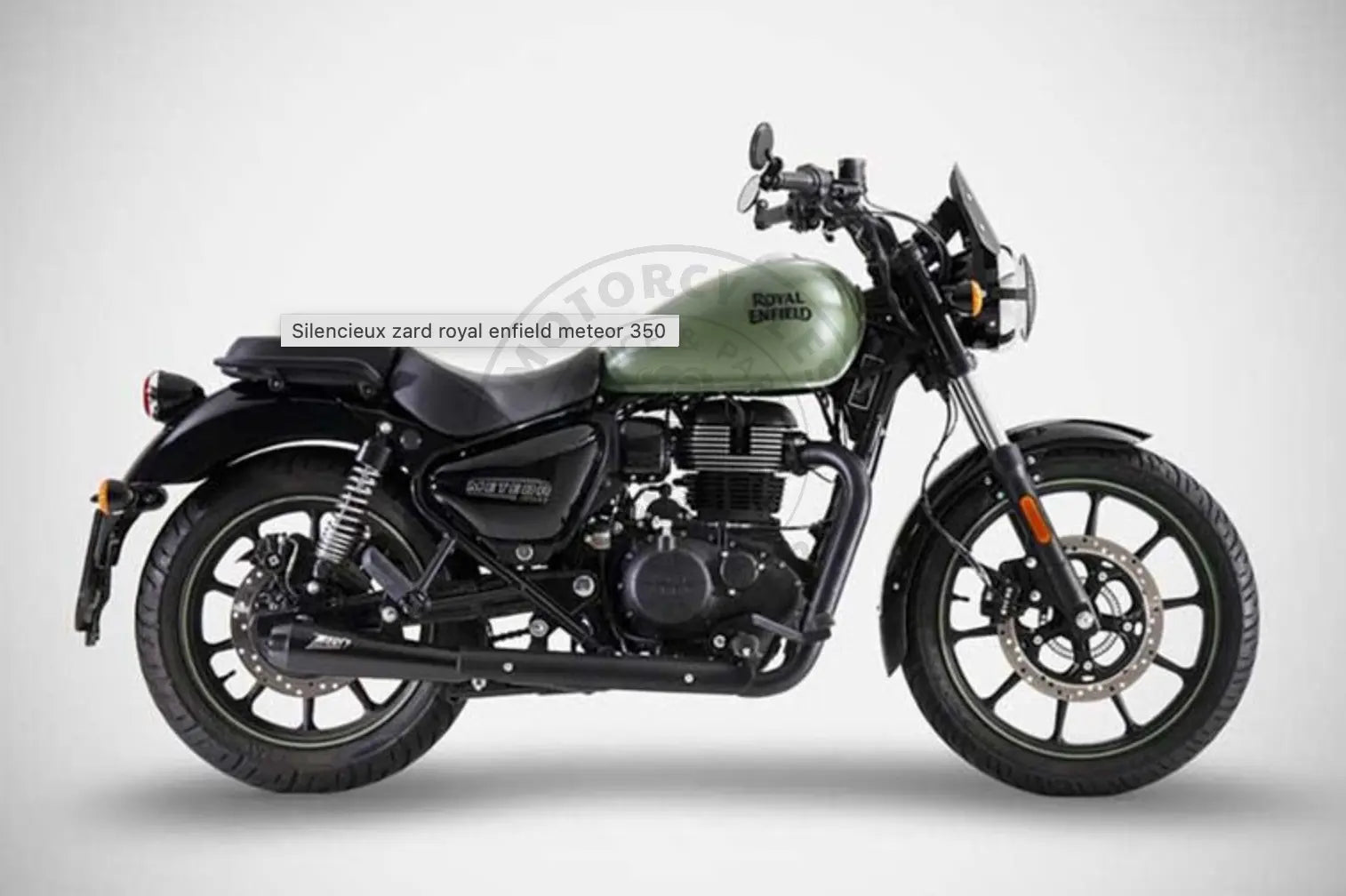 Silencieux ZARD homologué Euro 5 – Royal Enfield Meteor 350 Firstracer