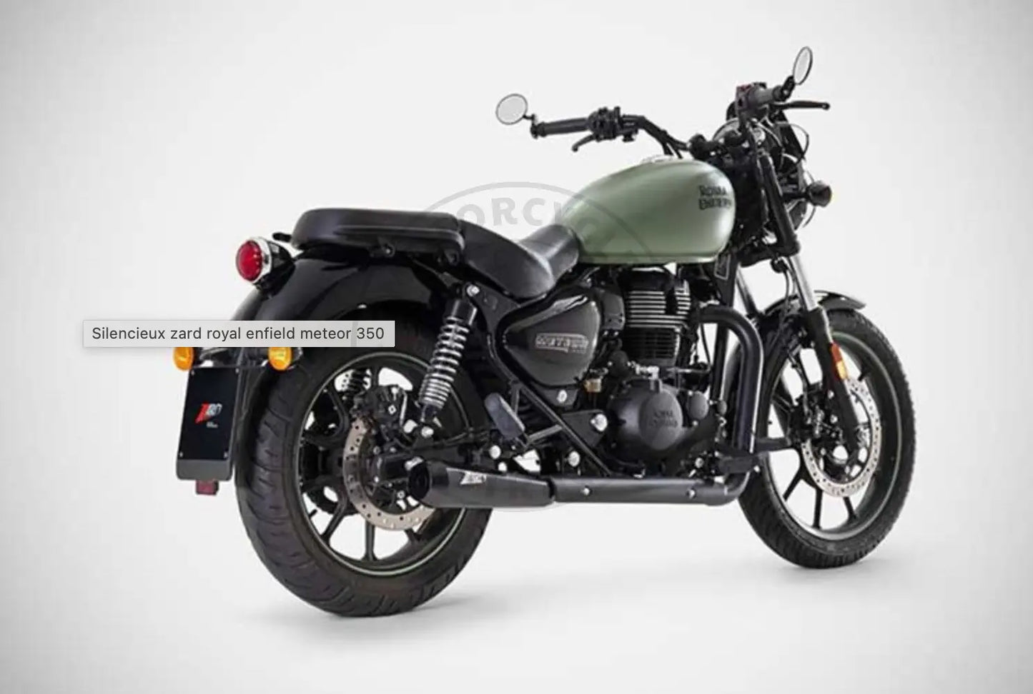 Silencieux ZARD homologué Euro 5 – Royal Enfield Meteor 350 Firstracer
