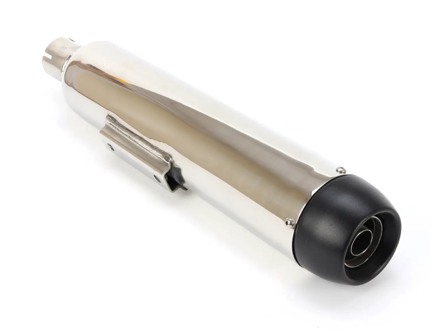 Silencieux conique inox avec embout noir – Royal Enfield 350 Firstracer