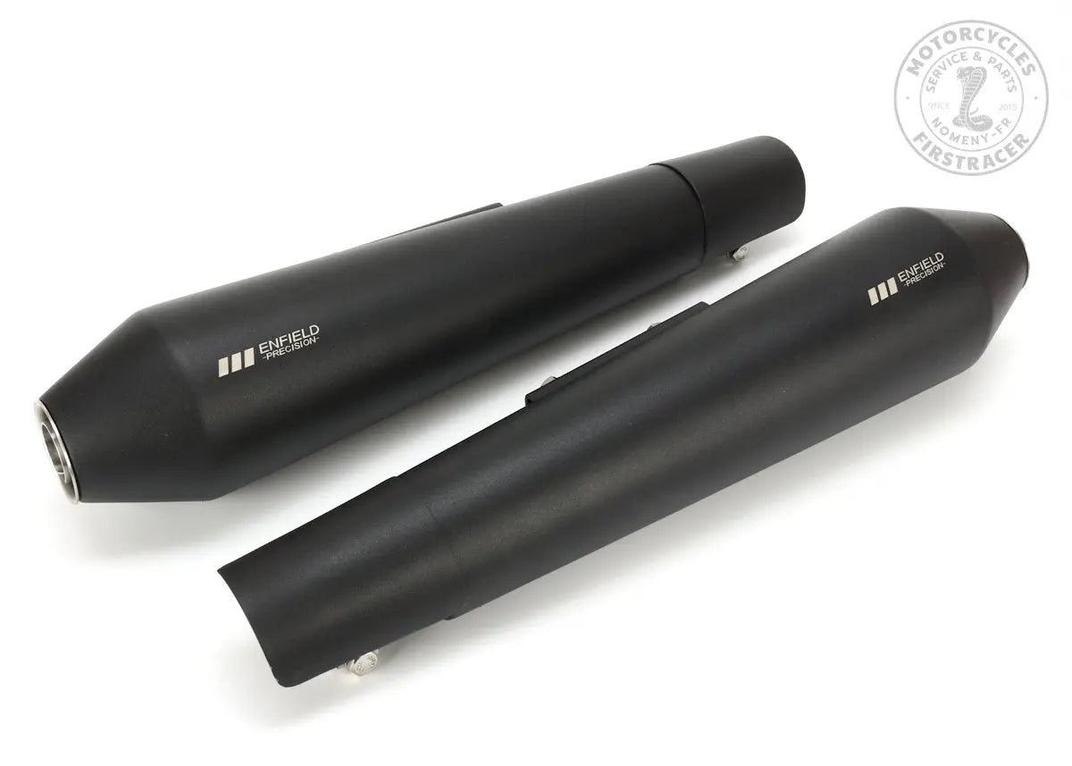 Silencieux courts Enfield Precision Twin 650 Royal Enfield Firstracer