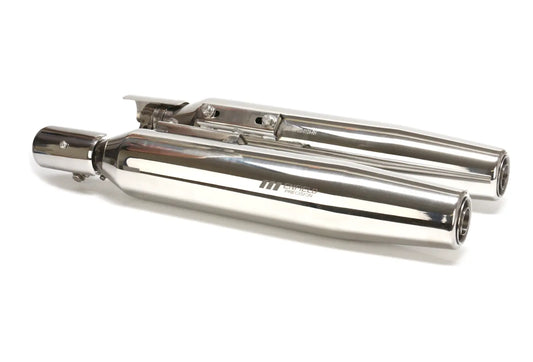 Silencieux inox polis Enfield Precision – Royal Enfield 650 Firstracer