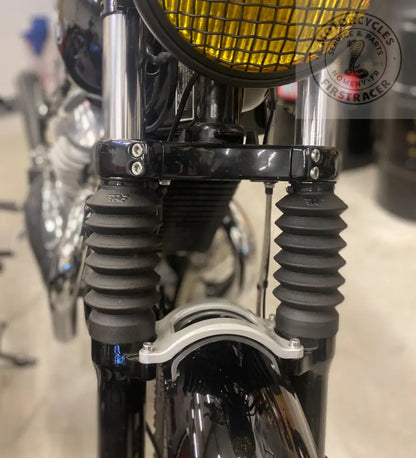 Soufflet de fourche noir résistant Royal Enfield 650 Twins Firstracer