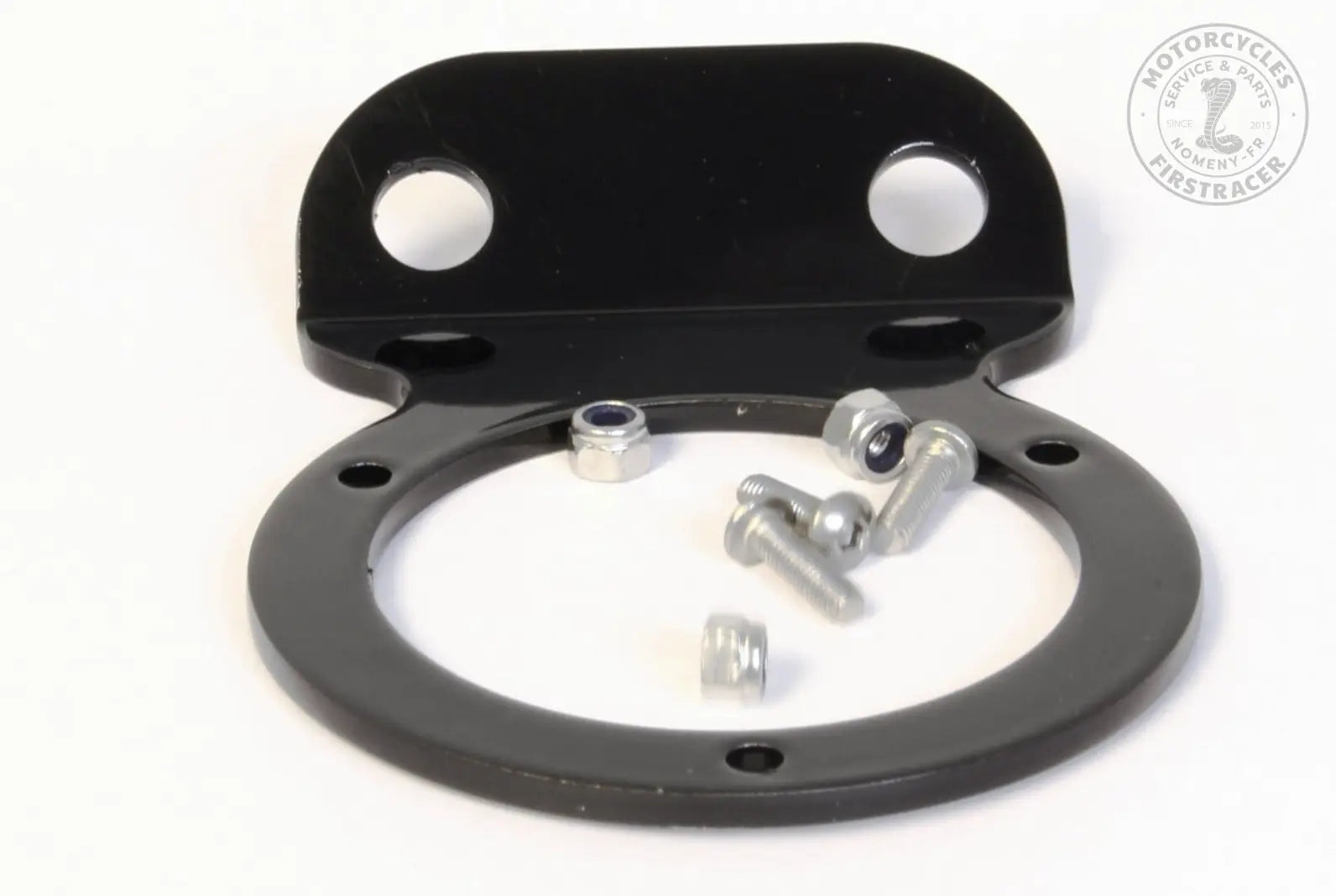 Support de Feu Arrière et Fixations - Finition Noire classic 500 Firstracer