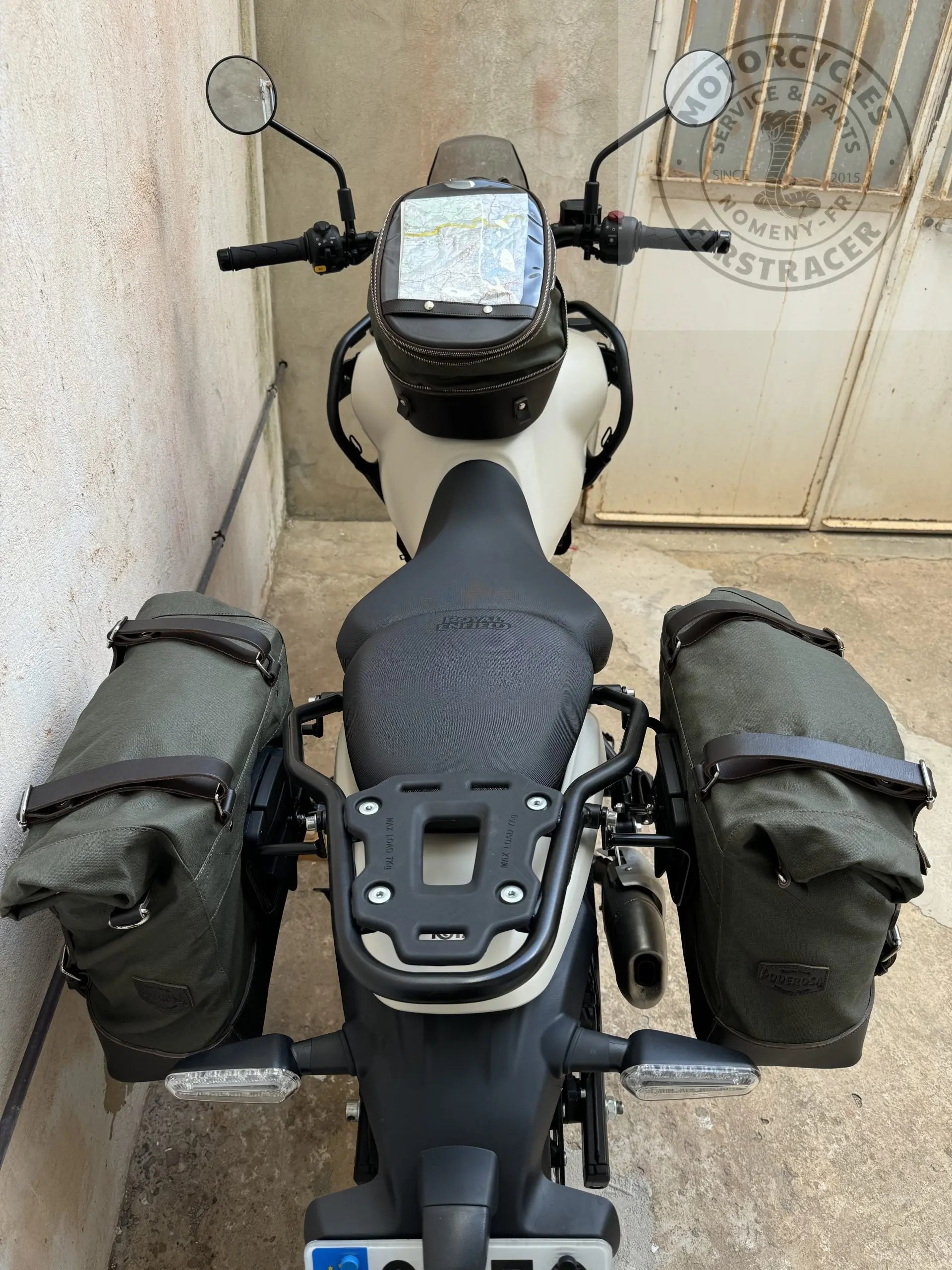 Support de sacoche Poderosa Royal Enfield Himalayan 450 Firstracer