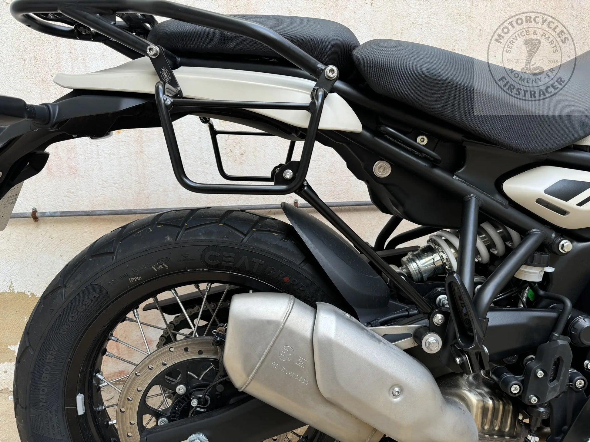 Support de sacoche Poderosa Royal Enfield Himalayan 450 Firstracer