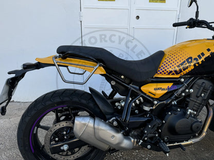 Support de sacoche Royal Enfield Guerrilla 450 – Noir satiné Firstracer