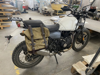 Support de sacoche Royal Enfield Himalayan – Noir satiné Firstracer