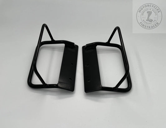 Support de sacoche Royal Enfield Twin Interceptor 650 – Noir satiné Firstracer