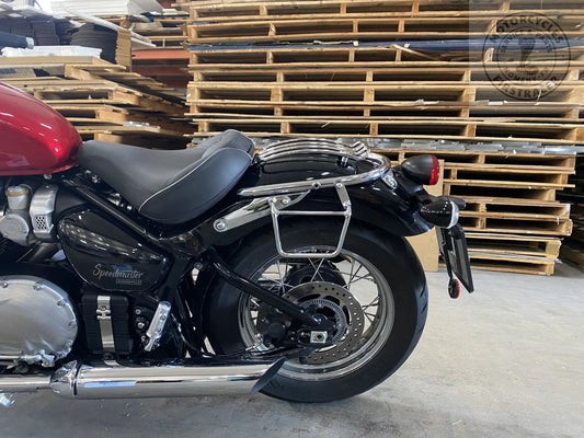 Supports de sacoches chrome Poderosa – Triumph Speedmaster (gauche + droite) Firstracer