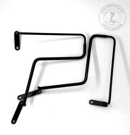 Supports de sacoches latérales Royal Enfield Classic 650 – Noir satiné Firstracer