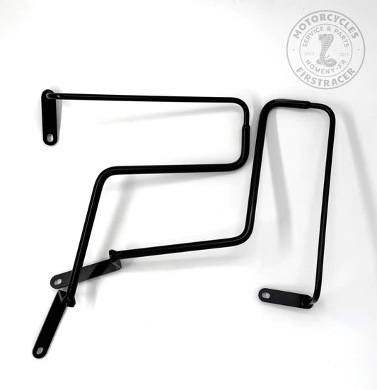 Supports de sacoches latérales Royal Enfield Classic 650 – Noir satiné Firstracer