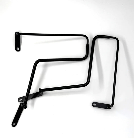 Supports de sacoches latérales Royal Enfield Classic 650 – Noir satiné Firstracer