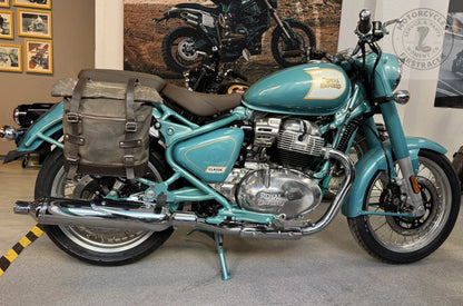 Supports de sacoches latérales Royal Enfield Classic 650 – Noir satiné Firstracer