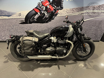 Supports de sacoches noir satiné Poderosa – Triumph Bobber (gauche + droite) Firstracer