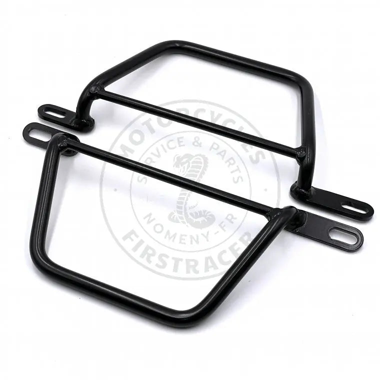 Supports de sacoches noir satiné Poderosa – Triumph Speed Twin 1200 / Thruxton 1200 (gauche + droite) Firstracer