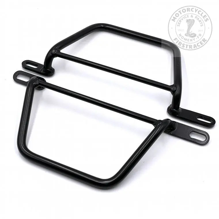 Supports de sacoches noir satiné Poderosa – Triumph Speed Twin 1200 / Thruxton 1200 (gauche + droite) Firstracer